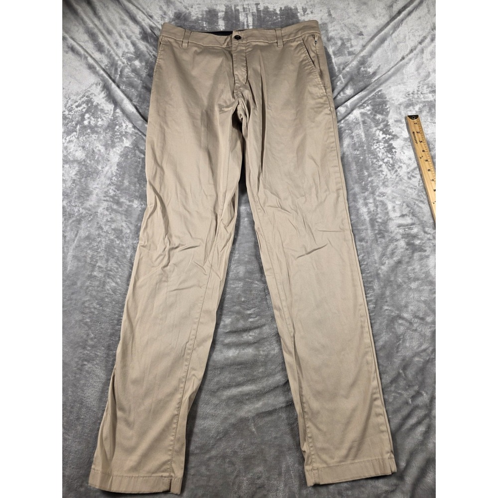 Bird Dogs Performance Chino Stretch Unlined Pants Beige 32x32 (measures 32x31)